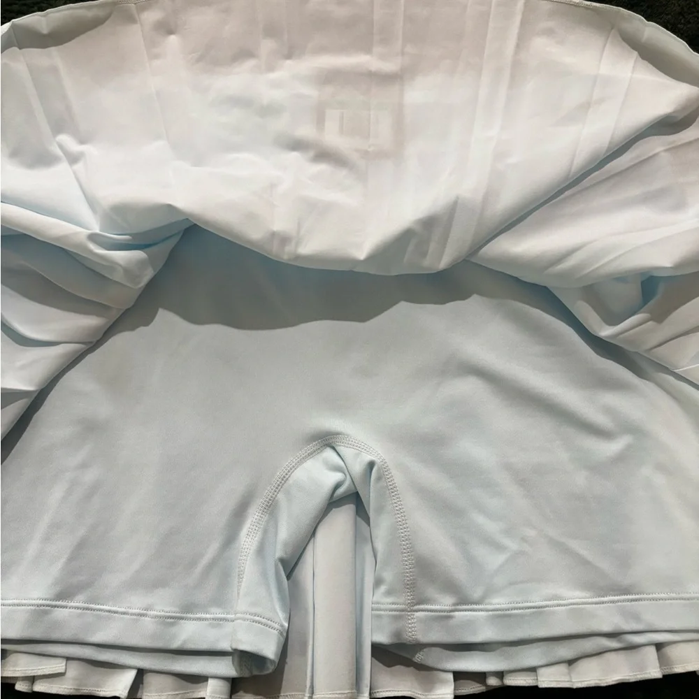 Nike Dri-FIT NWT XL Light Blue Pleated Tennis Pickleball Skirt Skort - Picture 3 of 5